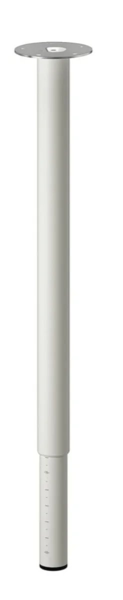 4 piedini regolabili bianchi per mobili di Ikea