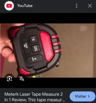 Cinta Métrica Láser Nueva