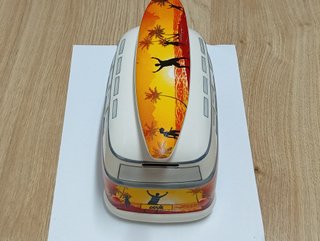 Porta-monete in ceramica furgone VW surf