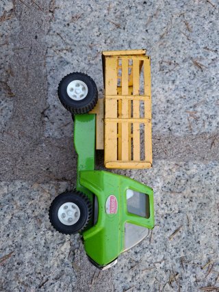Camión Volquete Juguete Tonka Verde/Amarillo