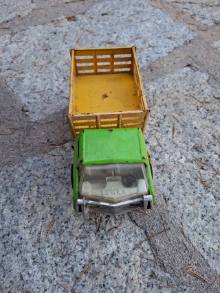 Camión Volquete Juguete Tonka Verde/Amarillo