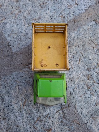 Camión Volquete Juguete Tonka Verde/Amarillo