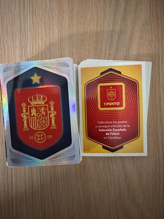 Cromos Selección Española Fútbol 19 EF 09