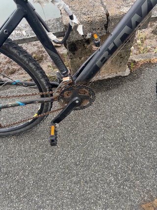 Bicicleta Rockrider Negra talla L