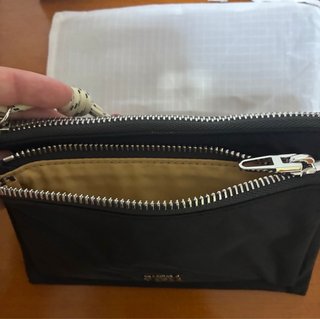 BIMBA Y LOLA Monedero Negro Doble Cremallera