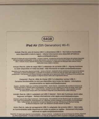 iPad Air 5 M1 Blu