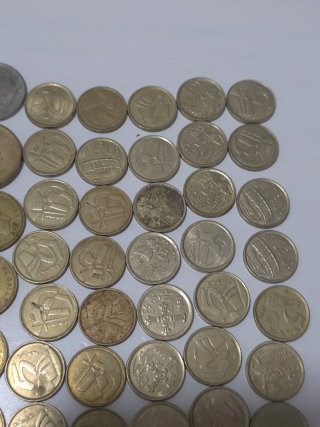 Lote monedas antiguas Juan Carlos