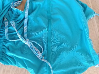Bañador Trikini Talla M Azul y Blanco