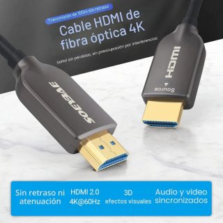 Cable HDMI SOEYBAE 20M Fibra Óptica 4K