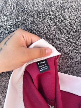 Top Shein Gola Halter Tamanho L