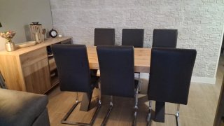 Sillas de comedor negras modernas