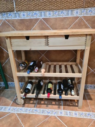 Mesa de cocina de madera