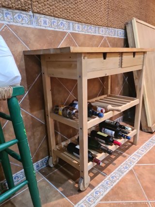 Mesa de cocina de madera