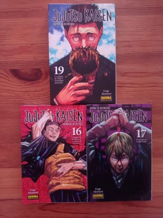 Jujutsu kaisen mangas