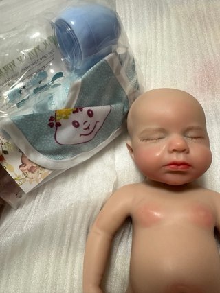 Bebé de silicona realista 13 pulgadas