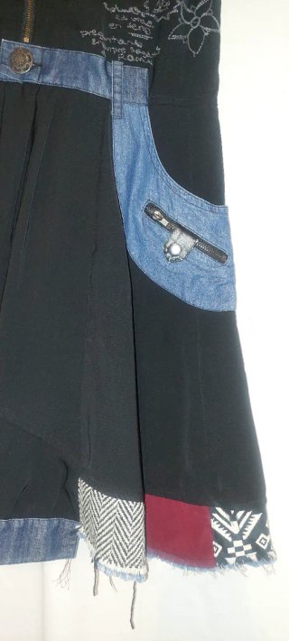 Vestido Desigual cremallera T40
