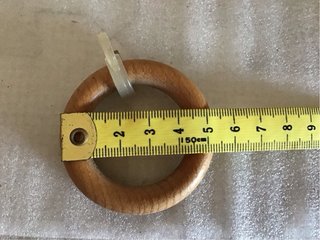Anillas de madera para cortinas