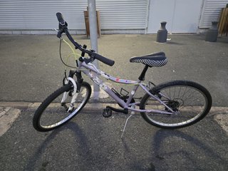 Bicicleta Morada Niña