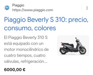 Piaggio Beverly 310S reestreno