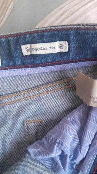 2 vaqueros Massimo Dutti Azules.  Talla 13-14 años