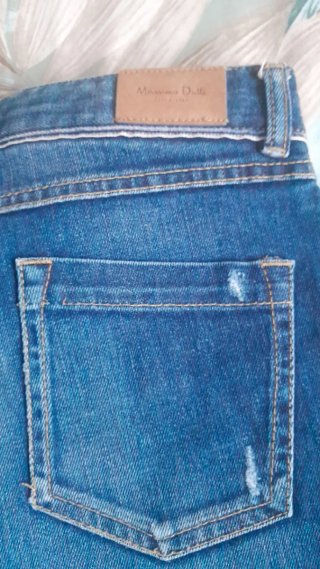 2 vaqueros Massimo Dutti Azules.  Talla 13-14 años