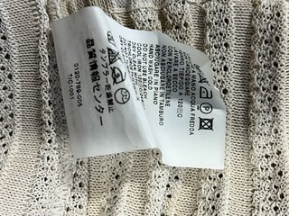 Max Mara Giacca Beige a Maglia