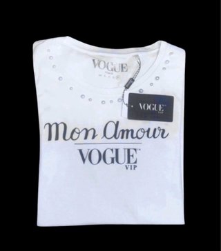 Tallas S / M / L / XL. Camiseta VOGUE VIP