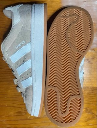 Tênis Adidas Campus Bege Tam 38