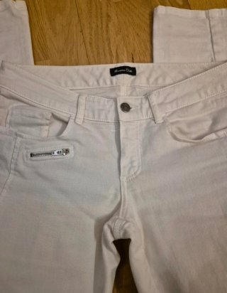 Pantalón Massimo Dutti Beige Talla 40