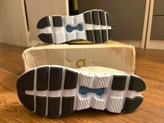 Zapatillas On Running Cloud Beige/Azul