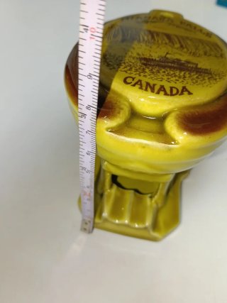 ANTIGUO CENICERO CERAMICA NIÁGARA FALLS CANADA