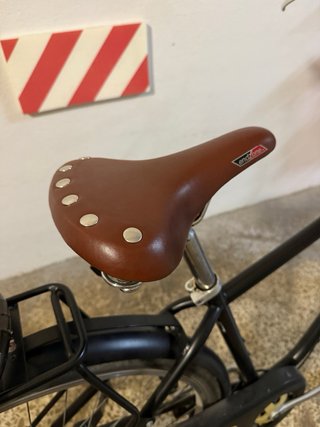 Bicicleta Paseo BTWIN Negra
