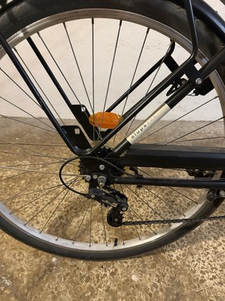 Bicicleta Paseo BTWIN Negra