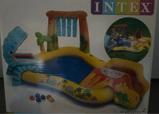 Piscina infantil con tobogán Intex