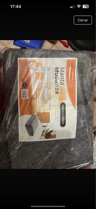 4 pack manta mudanza