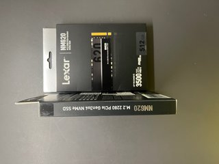 Lexar NM620 SSD M.2 512GB PCIe Gen3x4