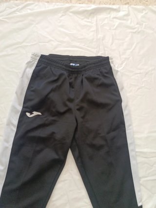 Pantalón Joma Negro y Blanco