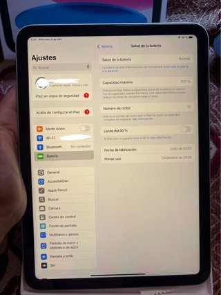 iPad 11ª Gen 128 GB Plata