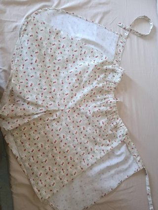 Falda corta cruzada estampado floral