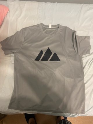 Pack 2 Camisetas Deportivas Nuevas Gris y Blanca