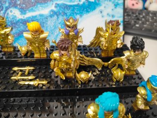 Set 12 mini figure Cavalieri dello Zodiaco