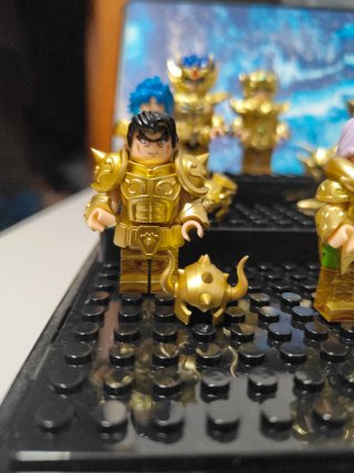 Set 12 mini figure Cavalieri dello Zodiaco
