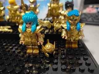 Set 12 mini figure Cavalieri dello Zodiaco