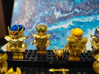 Set 12 mini figure Cavalieri dello Zodiaco