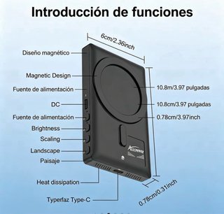 Monitor ALLONWAY Pantalla Portátil