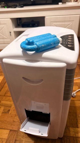 Enfriador de aire portátil con hielo