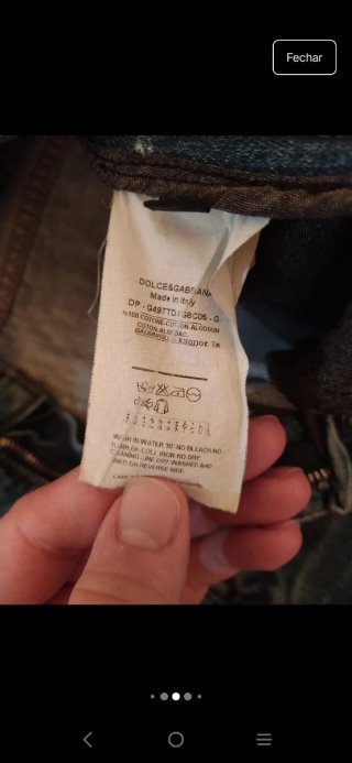 Calça Jeans Masculina Dolce & Gabbana