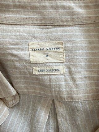 Camisa de lino para hombre