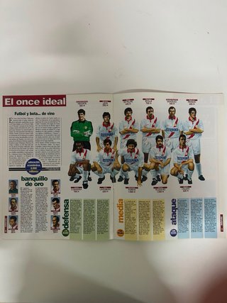 Pack Revistas Fútbol Rayo Vallecano.NEGOCIABLE