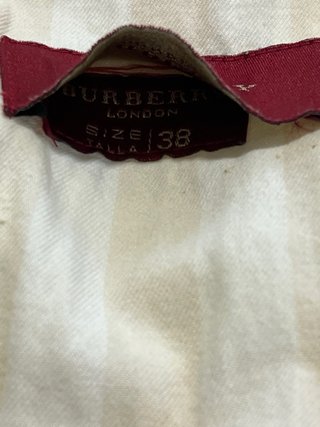 Chaqueta Burberry Blanca